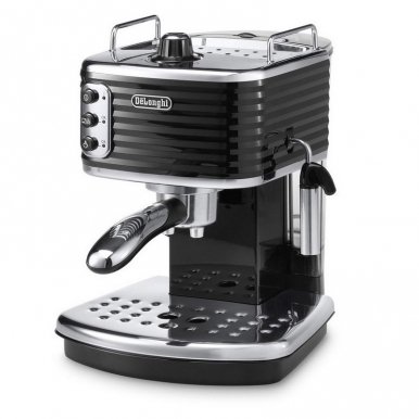 Рожковая кофеварка DeLonghi ECZ 351 BK Scultura